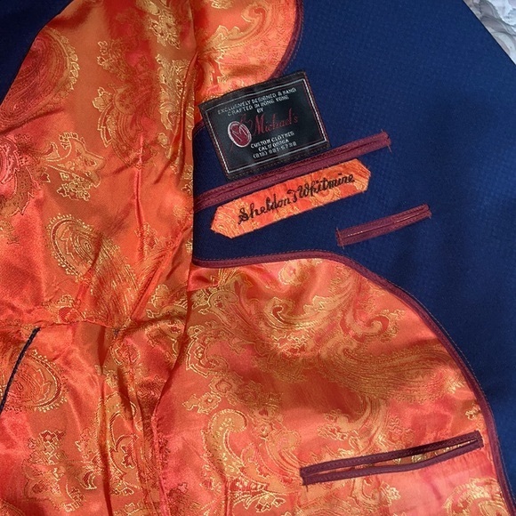 NWOT Navy suit - Picture 5 of 5